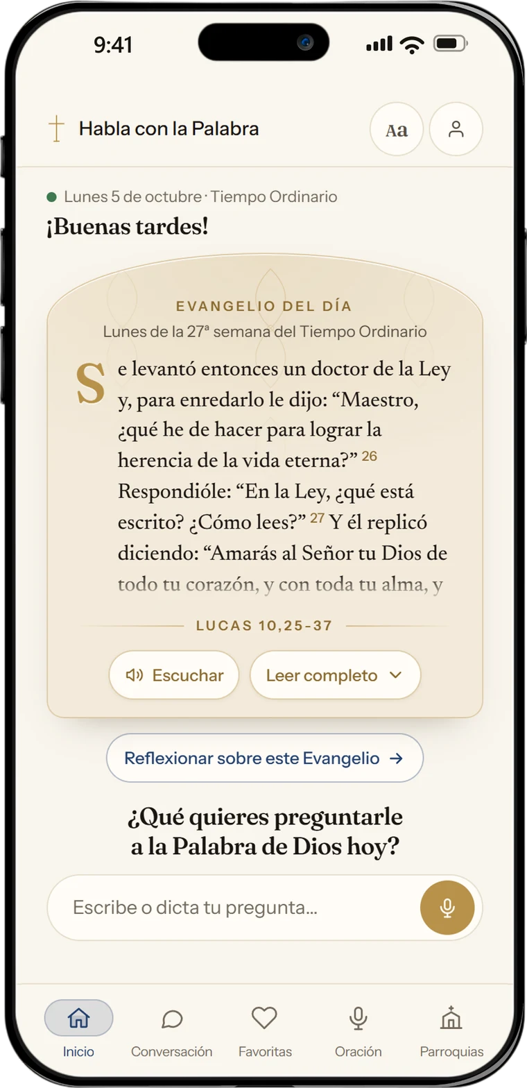 Habla con la Palabra