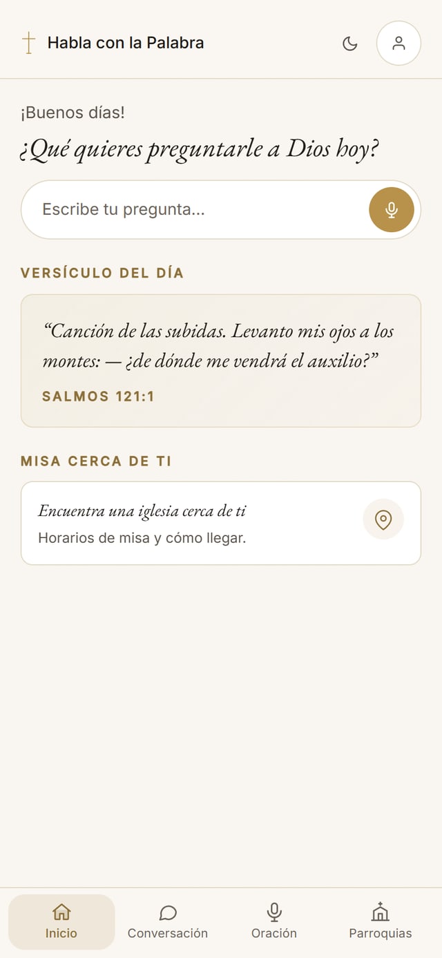 Habla con la Palabra — captura de pantalla 1