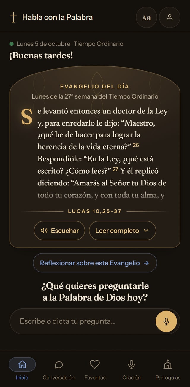 Habla con la Palabra, screen 10