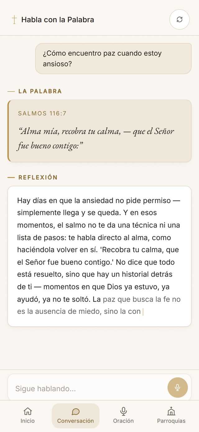 Habla con la Palabra — captura de pantalla 2