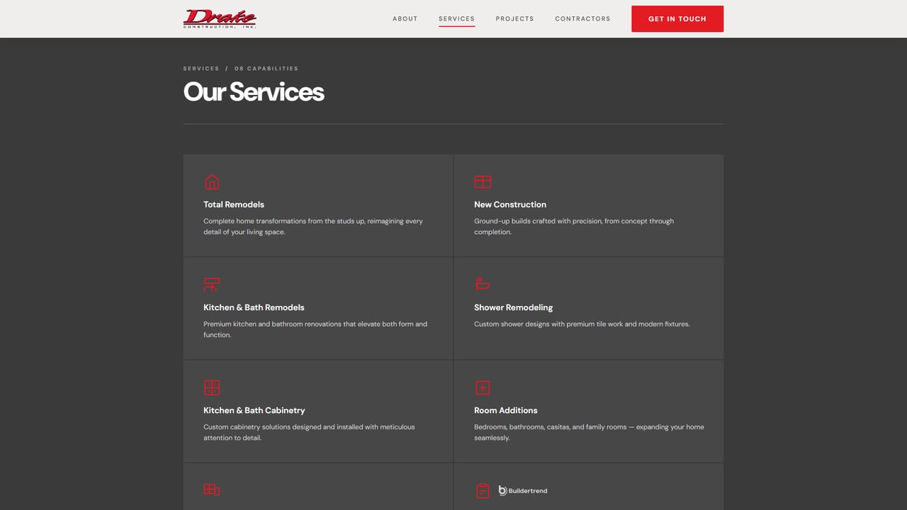Drake Web — captura de pantalla 3