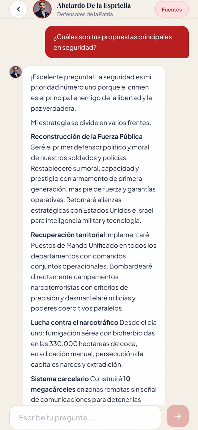 Vota Informado — captura de pantalla 2