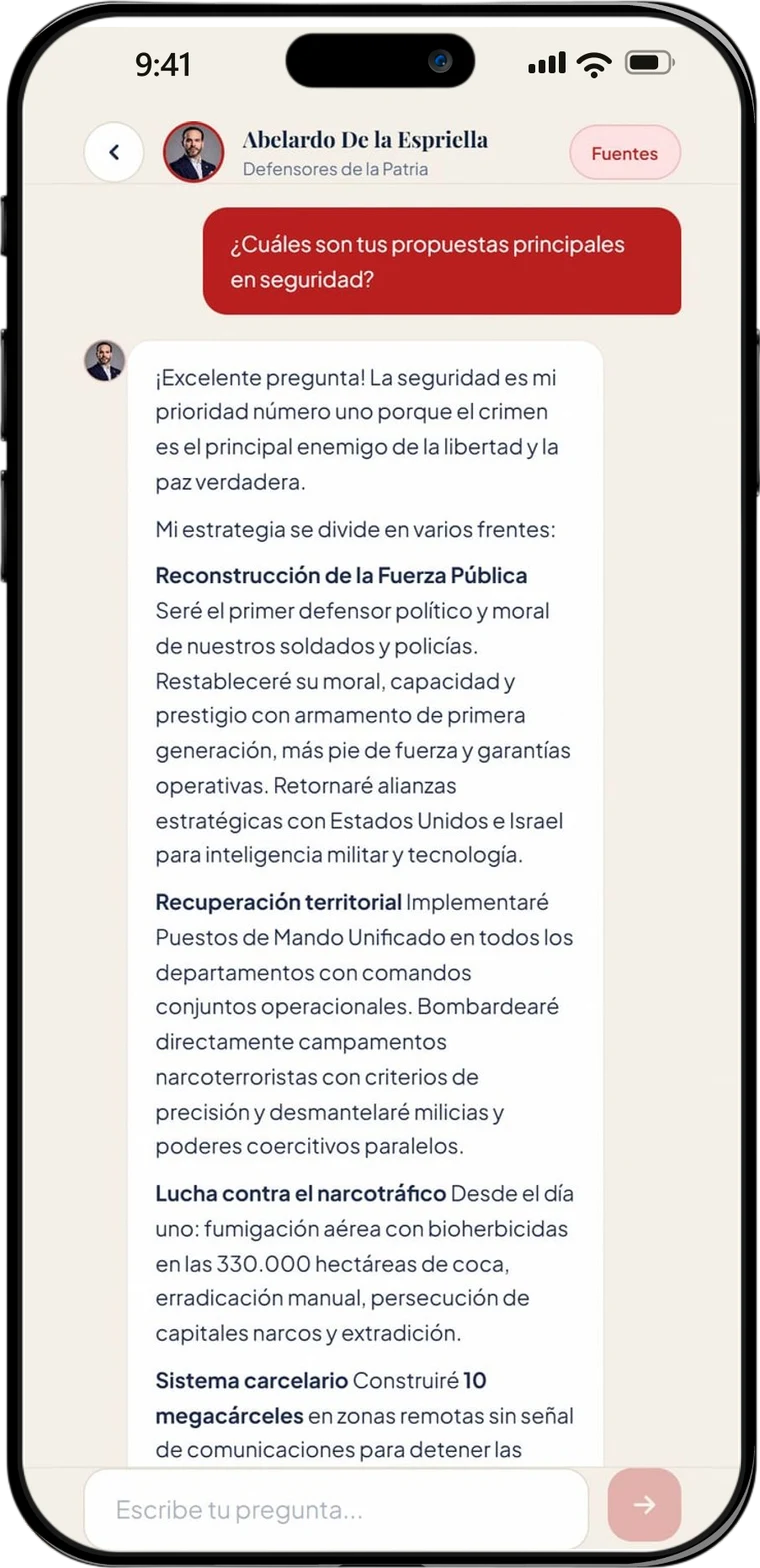 Vota Informado — captura de pantalla 2